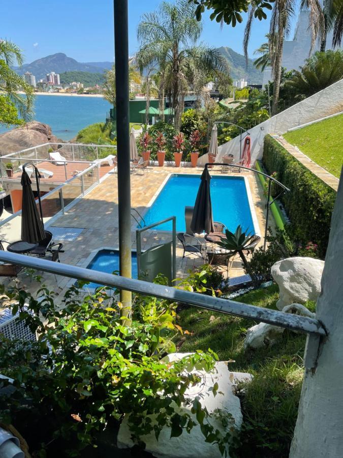 Appartamento Linda Cobertura Duplex, Pé Na Areia,Vista Linda. Caraguatatuba Esterno foto