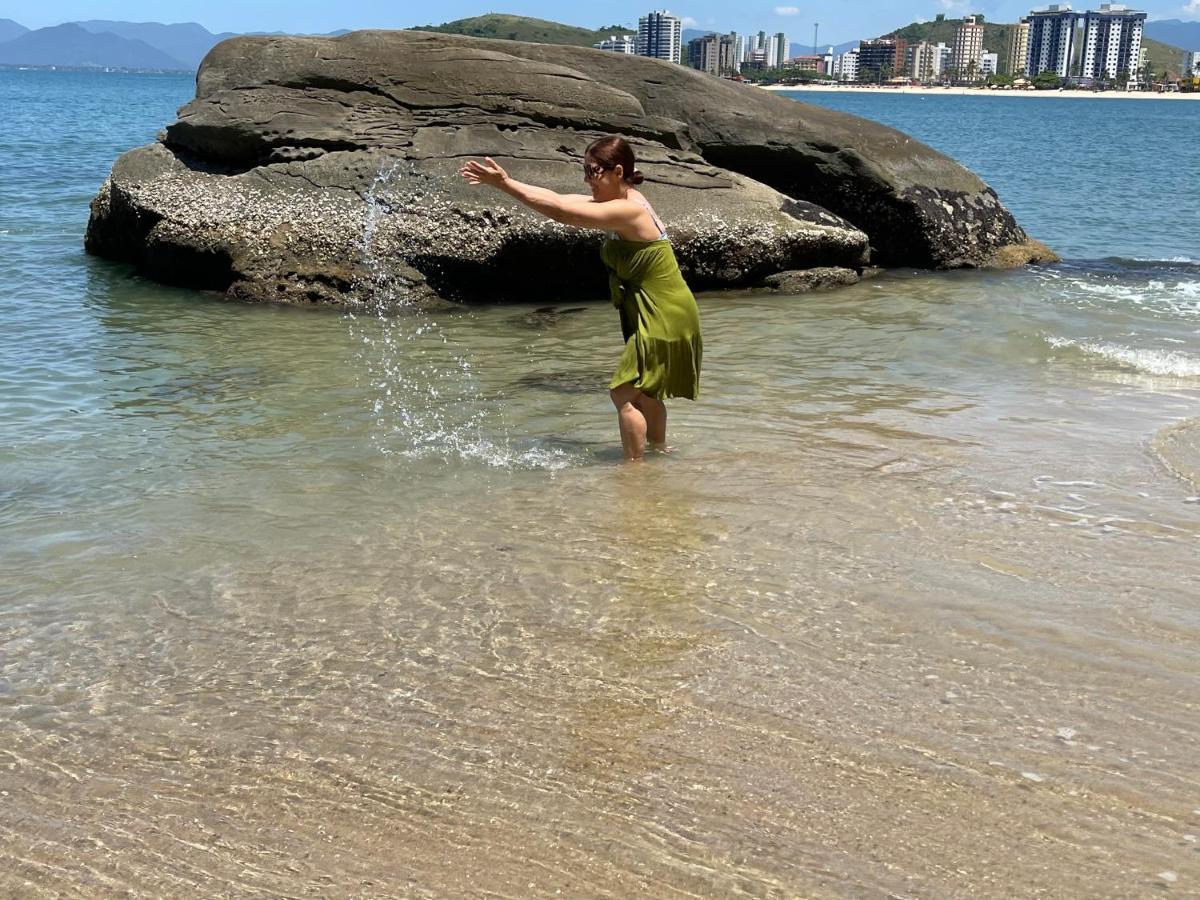 Appartamento Linda Cobertura Duplex, Pé Na Areia,Vista Linda. Caraguatatuba Esterno foto