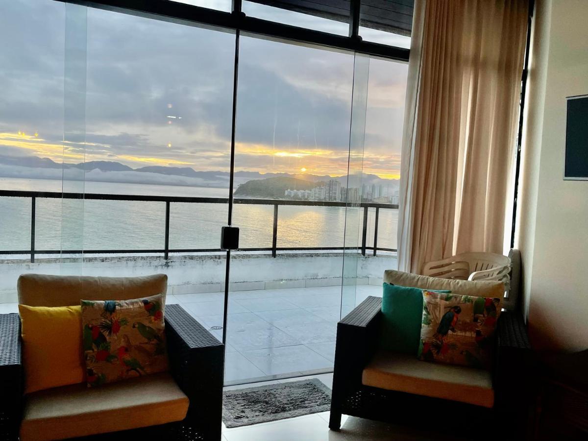 Appartamento Linda Cobertura Duplex, Pé Na Areia,Vista Linda. Caraguatatuba Esterno foto