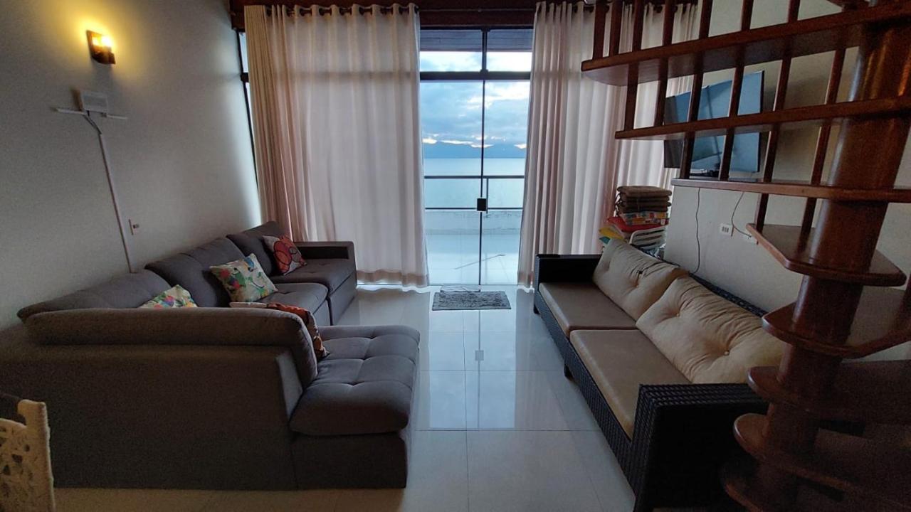Appartamento Linda Cobertura Duplex, Pé Na Areia,Vista Linda. Caraguatatuba Esterno foto