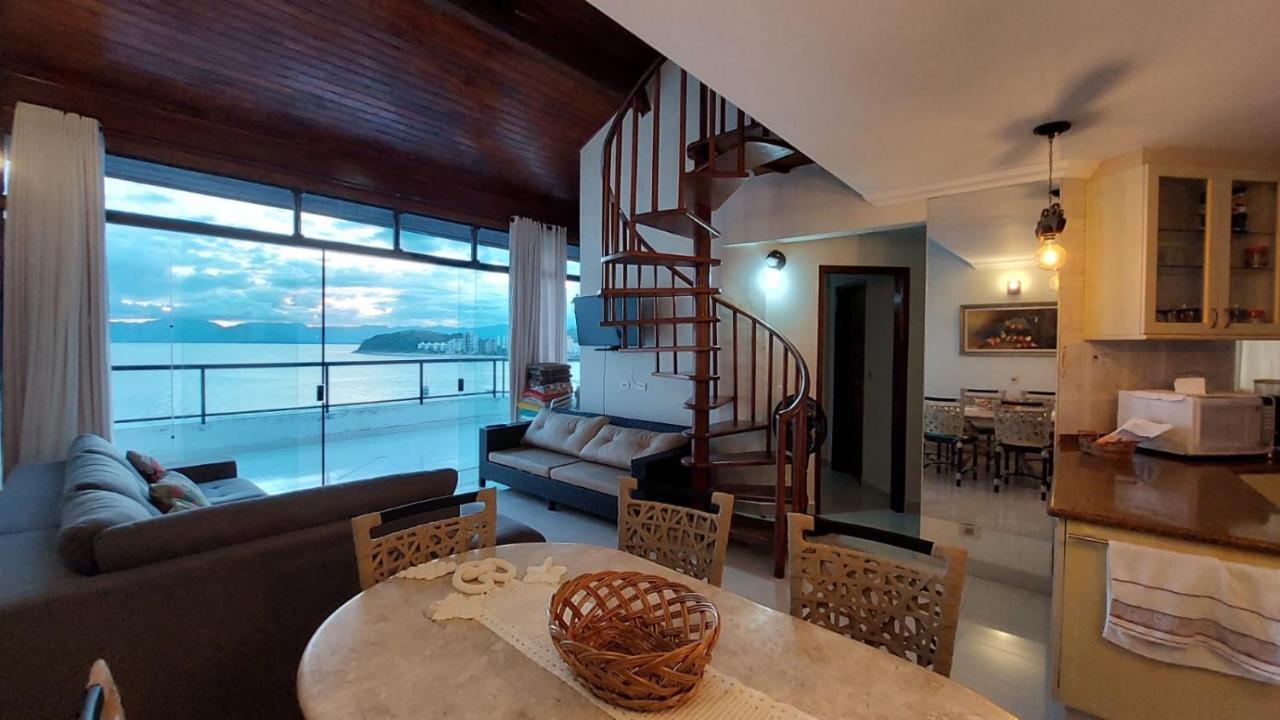 Appartamento Linda Cobertura Duplex, Pé Na Areia,Vista Linda. Caraguatatuba Esterno foto