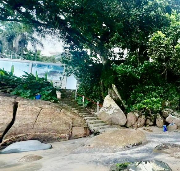 Appartamento Linda Cobertura Duplex, Pé Na Areia,Vista Linda. Caraguatatuba Esterno foto