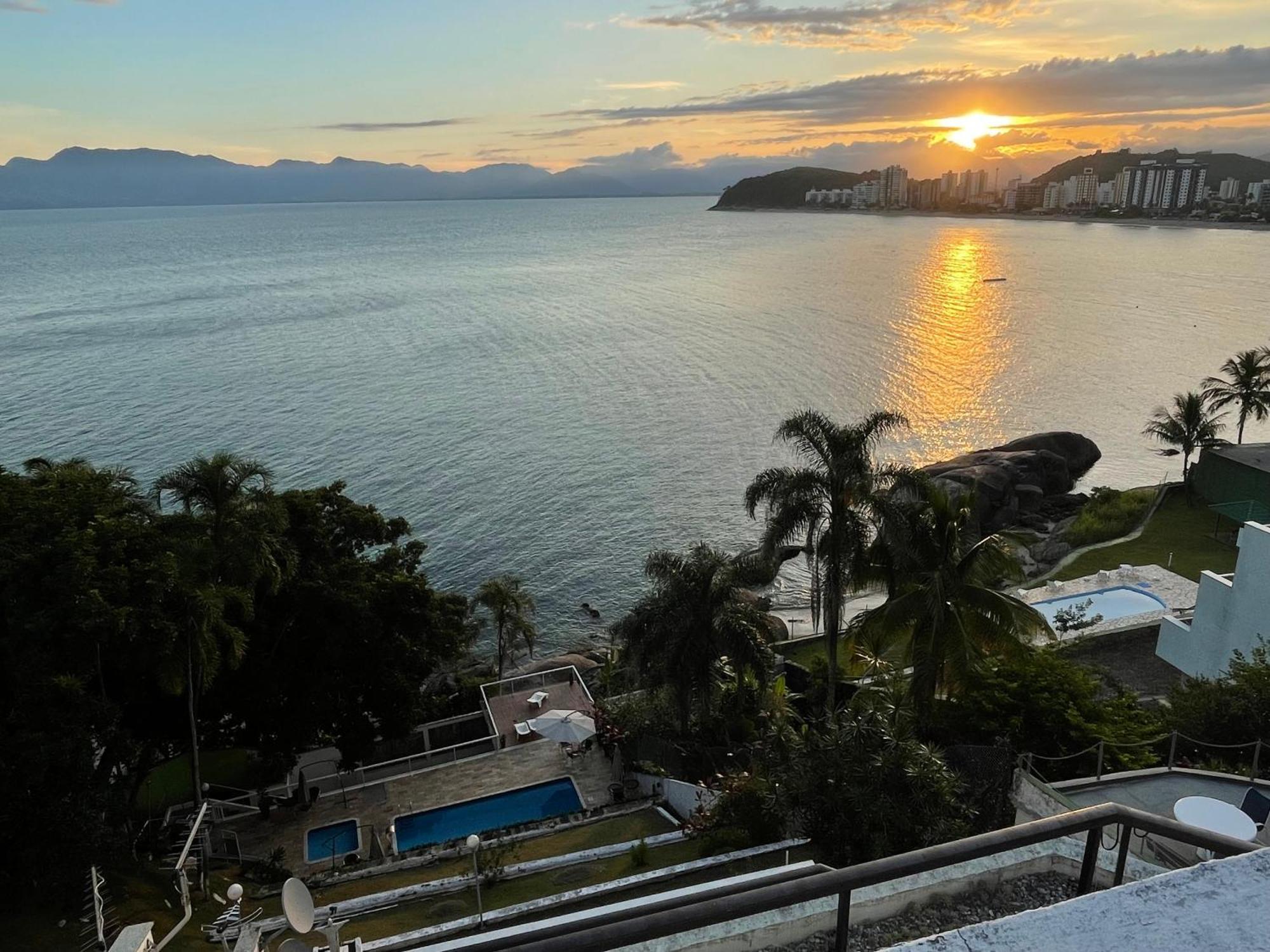 Appartamento Linda Cobertura Duplex, Pé Na Areia,Vista Linda. Caraguatatuba Esterno foto
